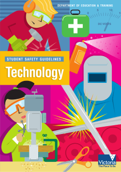student safety guidelines - Distance Education Centre Victoria