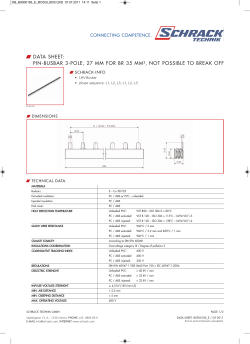 pin-busbar 3-pole, 27 mm for br 35 mm², not possible to