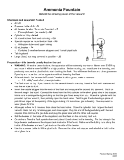 Ammonia Fountain