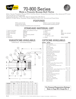 70-800 Series - Paramount Supply