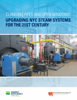 Clanging Pipes and Open Windows: Upgrading NYC Steam