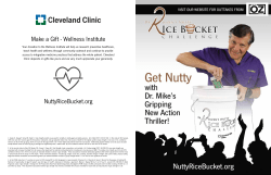 Make a Gift - Wellness Institute NuttyRiceBucket.org