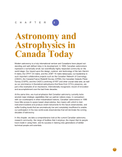 Chapter3 - Canadian Astronomical Society