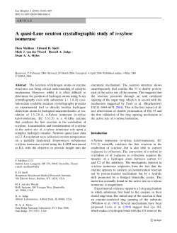 A quasi-Laue neutron crystallographic study of D
