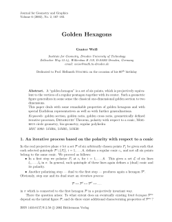 Golden Hexagons - Heldermann