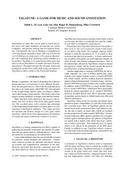 tagatune: a game for music and sound annotation