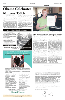p.2. - Milton 350th Anniversary