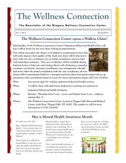 The Wellness Connection - Niagara Falls Memorial Medical Center