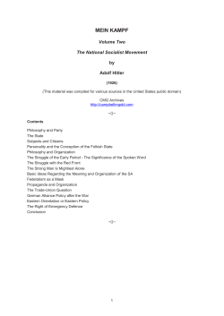 MEIN KAMPF - Campbell M Gold Header