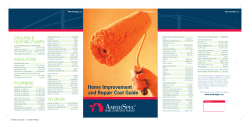 Home Improvement and Repair Cost Guide