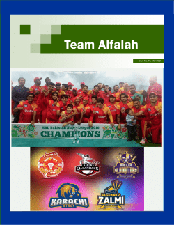 Team Alfalah - Alfalah Insurance