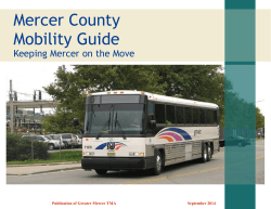Mercer County Mobility Guide