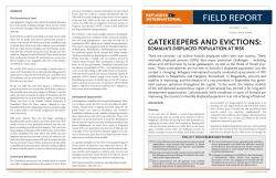 Gatekeepers and Evictions