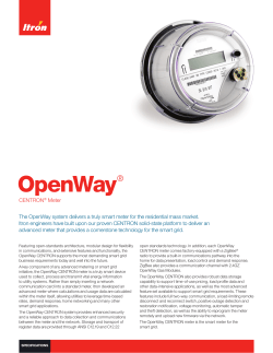 Learn more about OpenWay CENTRON