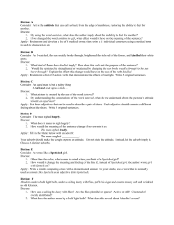 AP Diction Activities