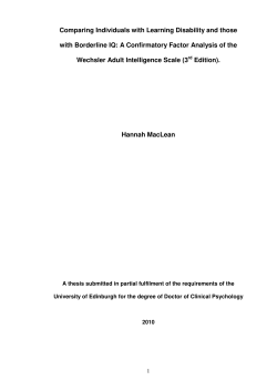 MacLean2011 - Edinburgh Research Archive