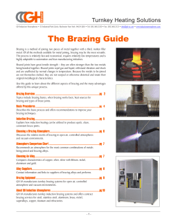 The Brazing Guide