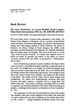 Book Review - IIUM Journals