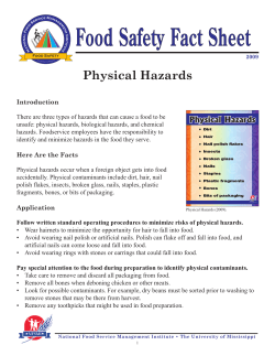 Physical Hazards - Gulfport School District