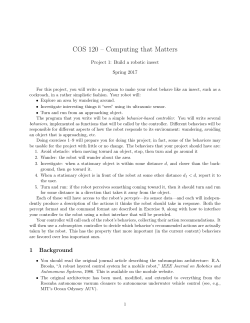 COS 120 &ndash; Computing that Matters