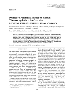 Protective Facemask Impact on Human