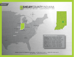 Maps - Shelby County Development Corporation
