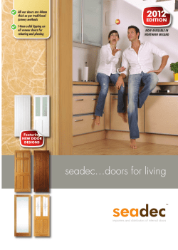 Seadec Doors - Wogan Build Centre