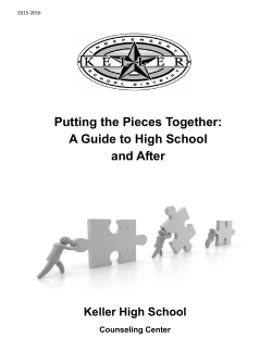 Putting the Pieces Together: A Guide to High