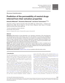 Prediction of the permeability of neutral drugs