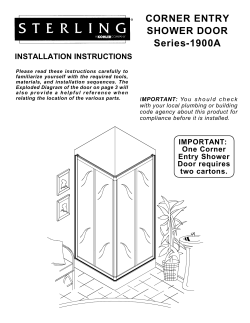 Installation Instructions
