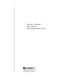 Mira &trade; 900 - Laboratory for Optical and Computational