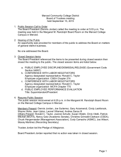 Packet - Merced College