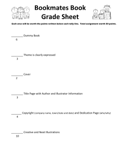 Dummy Book 6 ______ Theme is clearly expressed 3