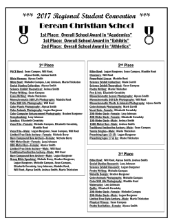 Individual and group events