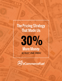 The Pricing Strategy That Made Us More Money