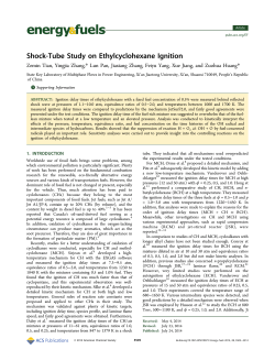Shock-Tube Study on Ethylcyclohexane Ignition