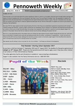 Friday-6th-January-2017 - Pennoweth Primary School