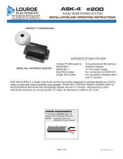 ASK-4 #200 - Louroe Electronics