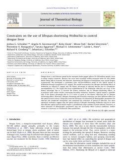 Constraints on the use of lifespan-shortening Wolbachia to control