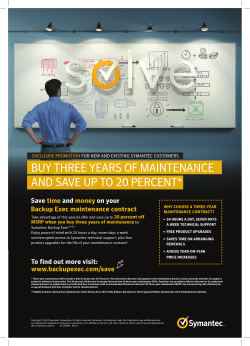 buy three years of maintenance and save up to 20 percent