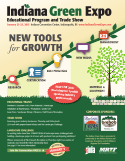 nEw for 2015: workshop for spanish speaking industry professionals.