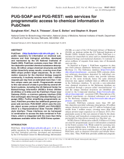 PUG-SOAP and PUG-REST: web services for