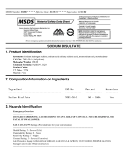 SODIUM BISULFATE