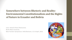 Somewhere between Rhetoric and Reality