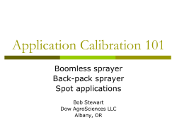 Application Calibration 101