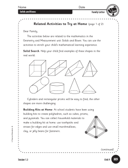 At Home Activity - Gaston County Schools