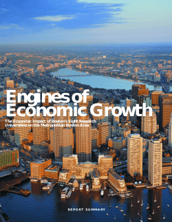 Engines of Economic Growth: The Economic Impact of Boston`s