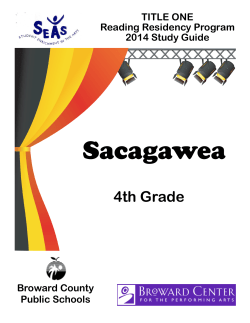 Sacagawea - Amazon Web Services