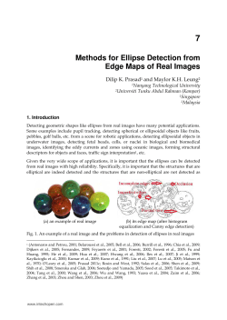 Methods for Ellipse Detection from Edge Maps of Real