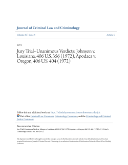 Johnson v. Louisiana, 406 US 356